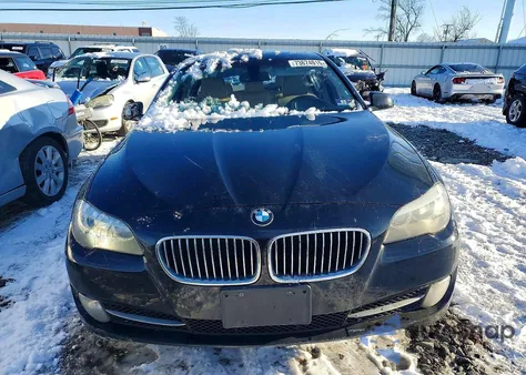 2013 BMW 528 Xi из США, поврежденный, VIN WBAXH5C58DD111080
